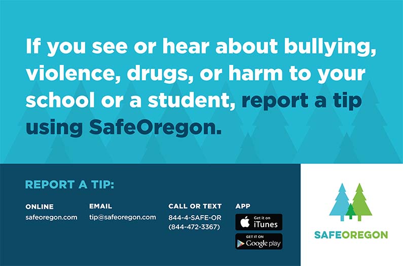 SafeOregon Poster